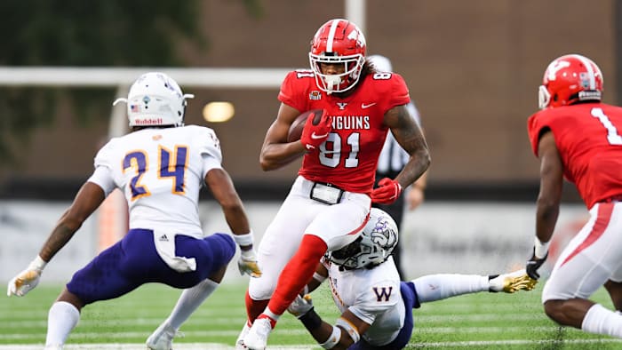 Indianapolis Colts sixth-round pick (No. 192), tight end Andrew Ogletree of Youngstown State University.